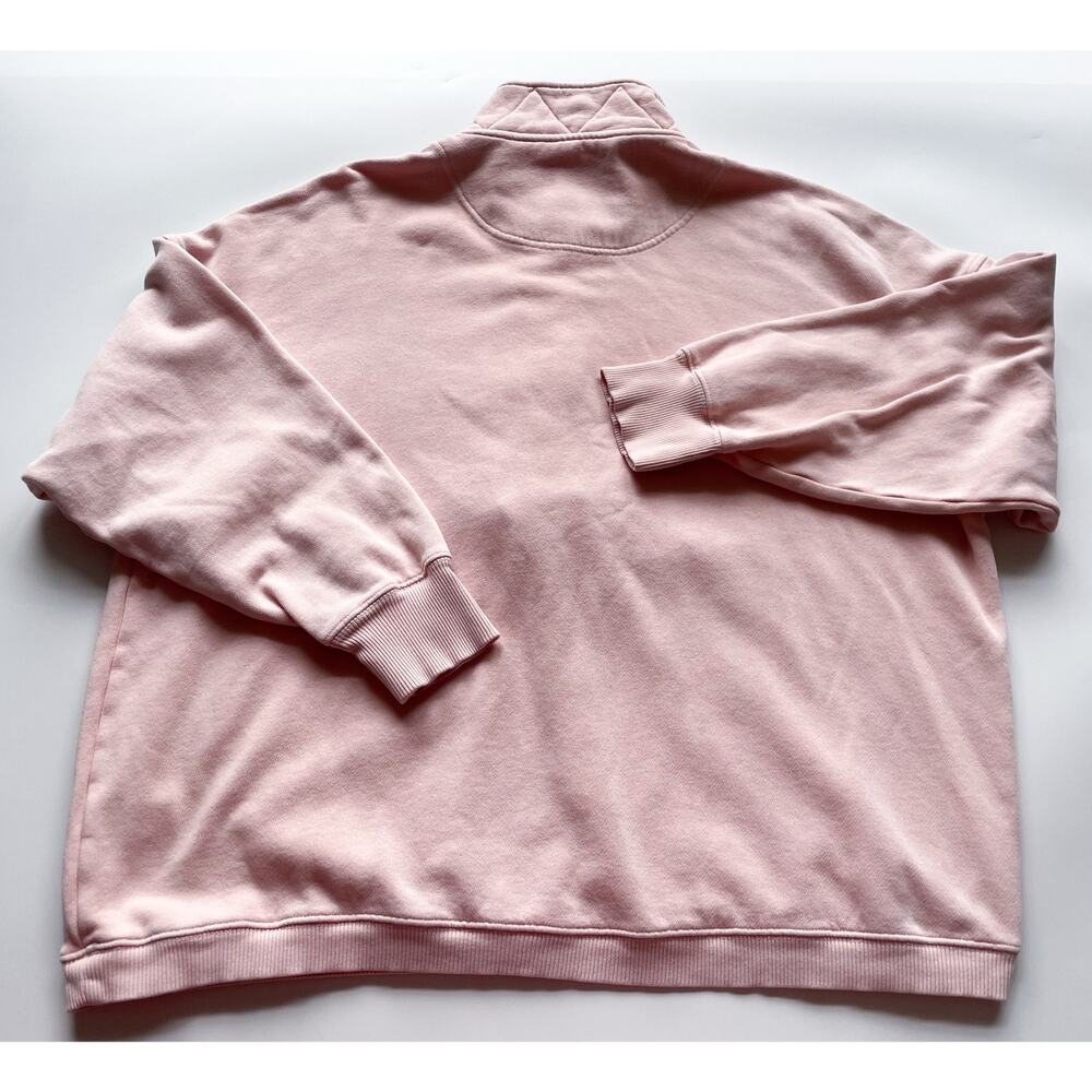 Aerie Light Pink Oversized Pullover Oh Snap Sweatshirt Size Large - Picture 6 of 6